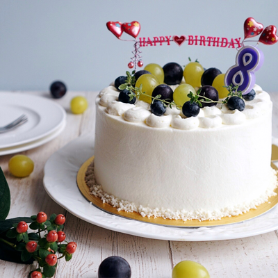 こちらは次女の誕生日ケーキです