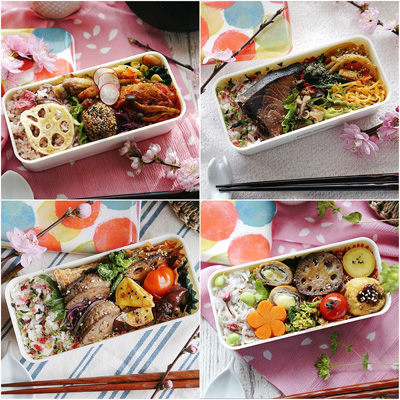 なんてことないお弁当ですが、お昼ごはんが以前よりも楽しみになりました。