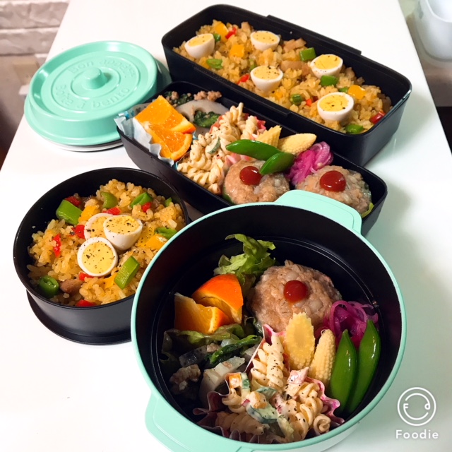 こんな感じでお弁当に