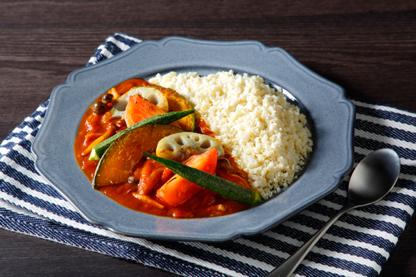 カリフラワーカレーライス
