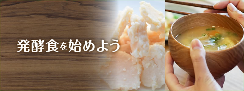 発酵食を始めよう